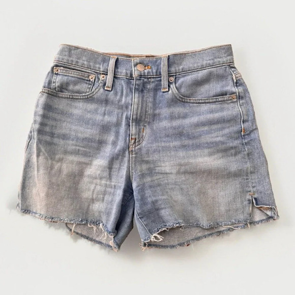 J. Crew Pants - J Crew Womens Size 25 High Rise Stretch Light Wash Cutoff Jean Shorts